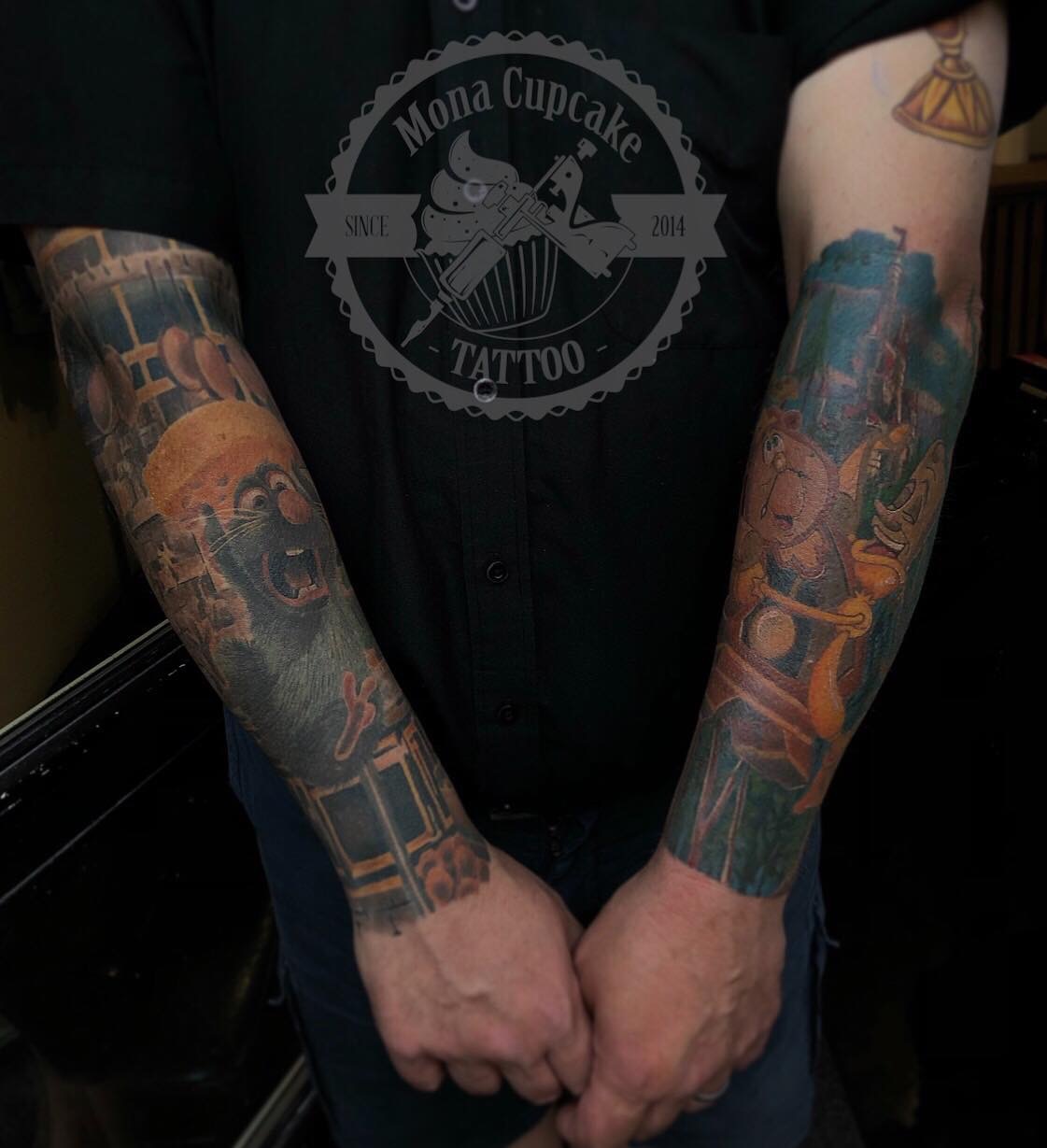 Tatovering af Mona Cupcake, motiv 10