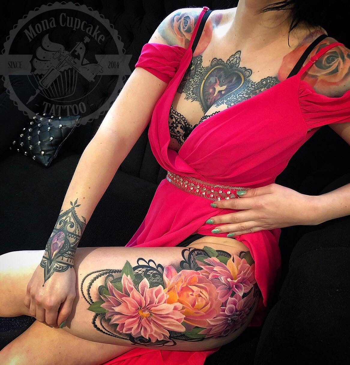 Tatovering af Mona Cupcake, motiv 15