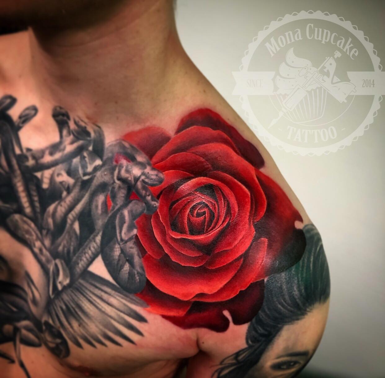 Tatovering af Mona Cupcake, motiv 24